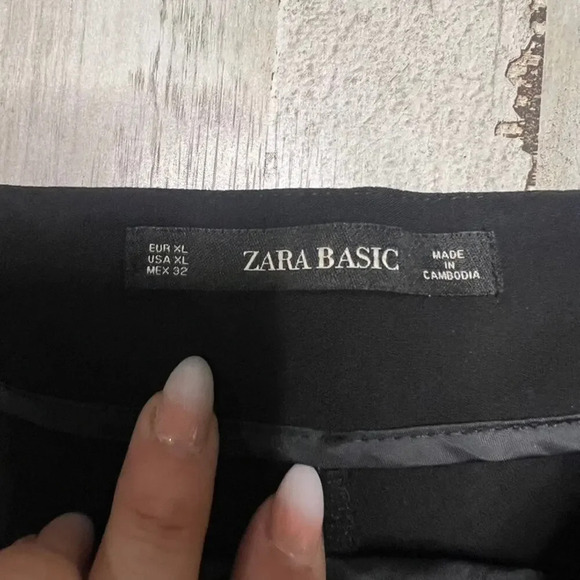 Zara Basic Women's Black Dress Pants Size XL - Picture 2 of 3